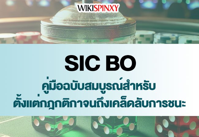 คู่มือฉบับสมบูรณ์สำหรับ Sic Bo : ตั้งแต่กฎกติกาจนถึงเคล็ดลับการชนะ